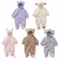 Winter onesies with ears for boys and girls Teddy