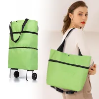 Storage shopping trolley and bag Folding