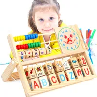 Abac pentru copii din lemn educativ