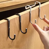 Double stainless steel hook in the shape of S