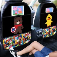 Waterproof car seat protector with cute motifs - 1 or 2 pieces