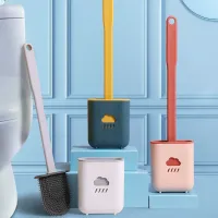 Silicone toilet brush