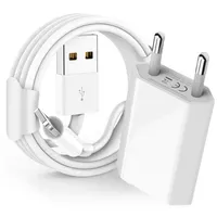 Charging kit adapter + USB cable for iPhone, length 1/2/3 meters