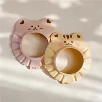 Silicone modern cute bath cap for babies for light hair washing