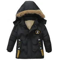 Children's long winter jacket