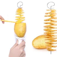 Spiral potato slicer set