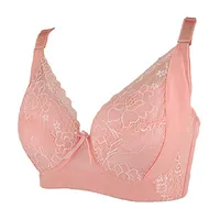 Bigger bust bra with flowers - 7 colours