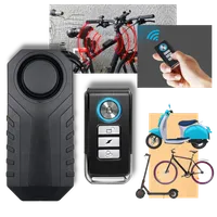 Electric security system for bicycle