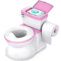 Mini Training Toilet With Holder on napkins, With Sound Flushing