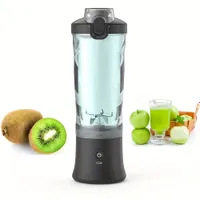 Juice extractor Portable juicer Multifunction USB charging large capacity juice bowl