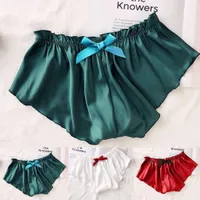 Satin sleep shorts