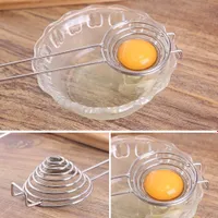 Stainless steel egg white separator