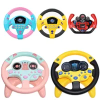 Children's interactive music steering wheel