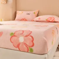 Flower bed sheet made of stuffed animals - Soft and comfortable bed sheet for quiet sleep all year round