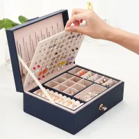 Luxury jewelry box - organized jewelry, separated by salary on earrings, more variants