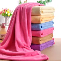 Beach towel in one colour