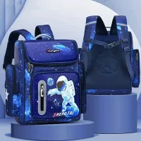 Waterproof School Bags, School Backpack Cartoon Astronaut Space Starry Sky, Great Capacity