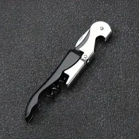 Stainless steel multifunction bottle opener