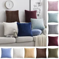 Decorative velvet pillowcase
