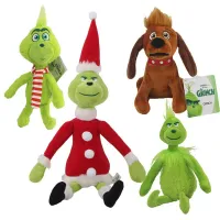Jucăriile de plus ale personajelor Grinch de Crăciun