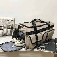 Unique travel backpack with section for wet and dry items - ideal gift for Christmas, Halloween and Thanksgiving