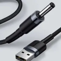 Power supply USB cable DC. mm Blaine