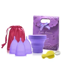 Set of menstrual cups DU72 - more sizes