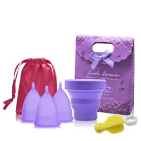 Set de cupole menstruale DU72 - mai multe dimensiuni