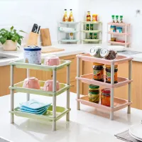 Organizator practic din plastic cu rafturi - potrivit pentru orice cameră din casă