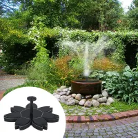 Solar fountain in the garden BU261
