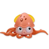 Chobotnica/krab Clockwork Detské hračky na kúpanie