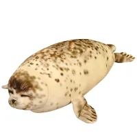 Lying plush sea lion