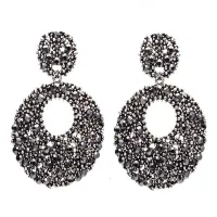 Modern beautiful ball earrings Teresa