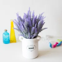 Beautiful artificial lavender decoration