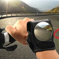 Wrist mirror for cyclists