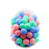 Plastic balls matte 100 pcs