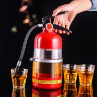 Párty dávkovač nápojov hasiaci prístroj