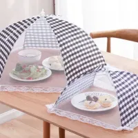 Practical folding food umbrella - protect your food from insects