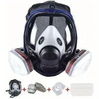 Universal full respirator 15v1 with wide field of vision