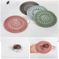 Universal hair capture device in the sink and drain - Protects against clogging