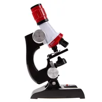 Children's microscope with equipment