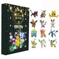 Vánoční adventní kalendář s postavičkami Pokémon