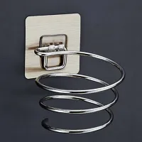 Bathroom Wall Mounted Spiral Hairdryer Holder