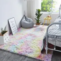 Soft rainbow carpet