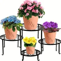 Kvetinový stojan 4v1 - Železo, vonkajšie / vnútorné, pre balkón, bylinky, orchidey