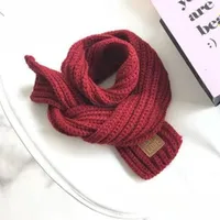 Children's slit scarf