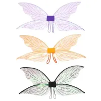 Children's stylish butterfly wings with elastic band - various colours