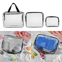 Portable Transparent Travel Makeup Bag
