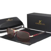 Gafas de sol de lujo para hombre Kingseven