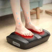 Relaxation electric foot massage apparatus with heating